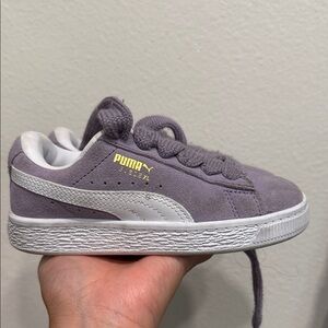 Puma Kids Sneakers - Purple and White